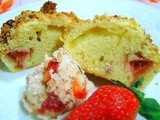 Strawberry Sweetheart Streusel Muffins
