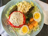 Tea Room Tuna Salad Plate #FishFriday