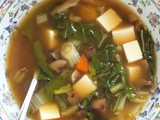 Tofu and Bok Choy Soup