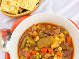 Vegetable Beef Soup #SoupWeek