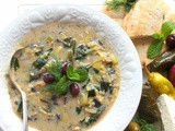 Vegetarian Magiritsa (Greek Easter Soup) for #SundaySupper