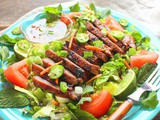 Vietnamese Grilled Steak Salad for #SundaySupper