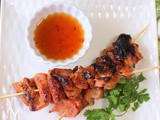 Vietnamese Lemongrass Pork Kebabs