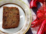 Eggless Pre Christmas Cake