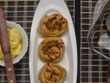 Stuffed Savoury Chelsea Buns