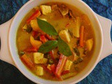 Winter Vegetables in Coconut Milk Broth