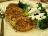 Almond and Seed-crusted Chicken/Bademli ve Baharat Tohumlu Tavuk