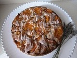 Apricot, Walnut and Lavender Cake