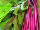 Beetroot Leaf Sauté with Chickpeas and Potato