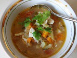 Chunky Fish Soup with Vegetables/Sebzeli Balık Çorbası & How to Make Fish Stock/Balık Suyu