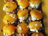 Delicious Apricots stuffed with Cream/Kaymaklı Kayısı Tatlısı