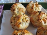 Muffin Borek/Muffin Böreği: Teatime Delights filled with cheese, tomato and peppers