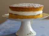 Orange and Poppy Seed Victoria Sponge