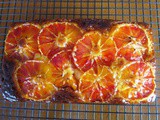 Yogurt Cake with Blood Oranges/Kan Portakallı Yoğurtlu Kek