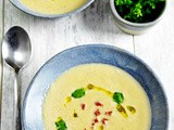 A Taste of Ireland: Delicious good gut health promoting Celeriac, Jerusalem Artichoke (Sun Choke) Fermented meat Soup