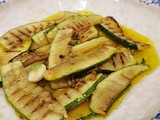 Marinated Courgettes
