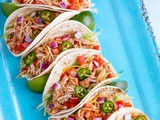 3-Ingredient Crockpot Chicken Tacos Recipe