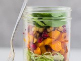 Autumn Salad in a Jar