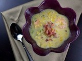 Bacon-Corn Chowder with Shrimp