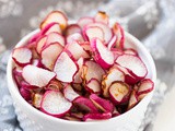 Baked Radish Chips