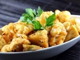 Carmelized Cauliflower with Molasses