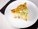 Crustless Potato Bacon Quiche