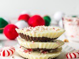 Dark Chocolate Peppermint Bark Recipe (with Hazelnuts)