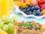 Easy Crockpot Breakfast Casserole with Hash Browns