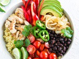 Easy Tex-Mex Couscous Bowl with Chicken