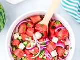 Easy Watermelon Salad