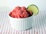 Fresh Strawberry Granita