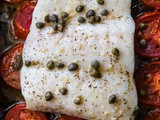 Halibut with Roasted Tomatoes