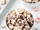 Holiday Chocolate Peppermint Popcorn