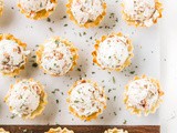 Honey Bacon Goat Cheese Phyllo Bites