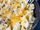 Keto Chicken Cauliflower Mac and Cheese