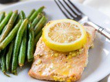 Lemon Pepper Salmon Foil Packet