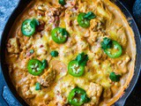 Low Carb Chicken Enchilada Cauliflower Casserole (Giveaway)