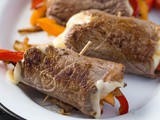 Low Carb Philly Cheesesteak Roll Ups