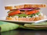 Mediterranean Veggie Sandwich