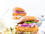 Mexican Slaw Fish Sandwich