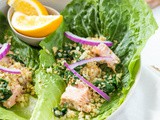 Salmon Lettuce Wraps