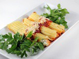 Two Cheese Crab Manicotti