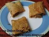 Spring Onion Dosa