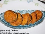 Vangyachi Bhaji / Eggplant Fritters