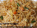 Veg Hakka Schezwan Noodles