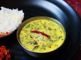 Andhra Bachali Kura Pulusu (Malabar Spinach Stew)