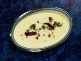 Andhra Menthi Majjiga (Buttermilk Tempered with Fenugreek Seeds)