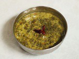 Ava Pettina Thotakura Pulusu | Amaranth Leaves Stew with Mustard Paste