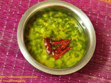 Bachali Kura Pappu | Andhra Malabar Spinach Dal