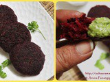Beetroot Tikki | Beetroot Cutlet: Recipe by Heena Jhanglani
